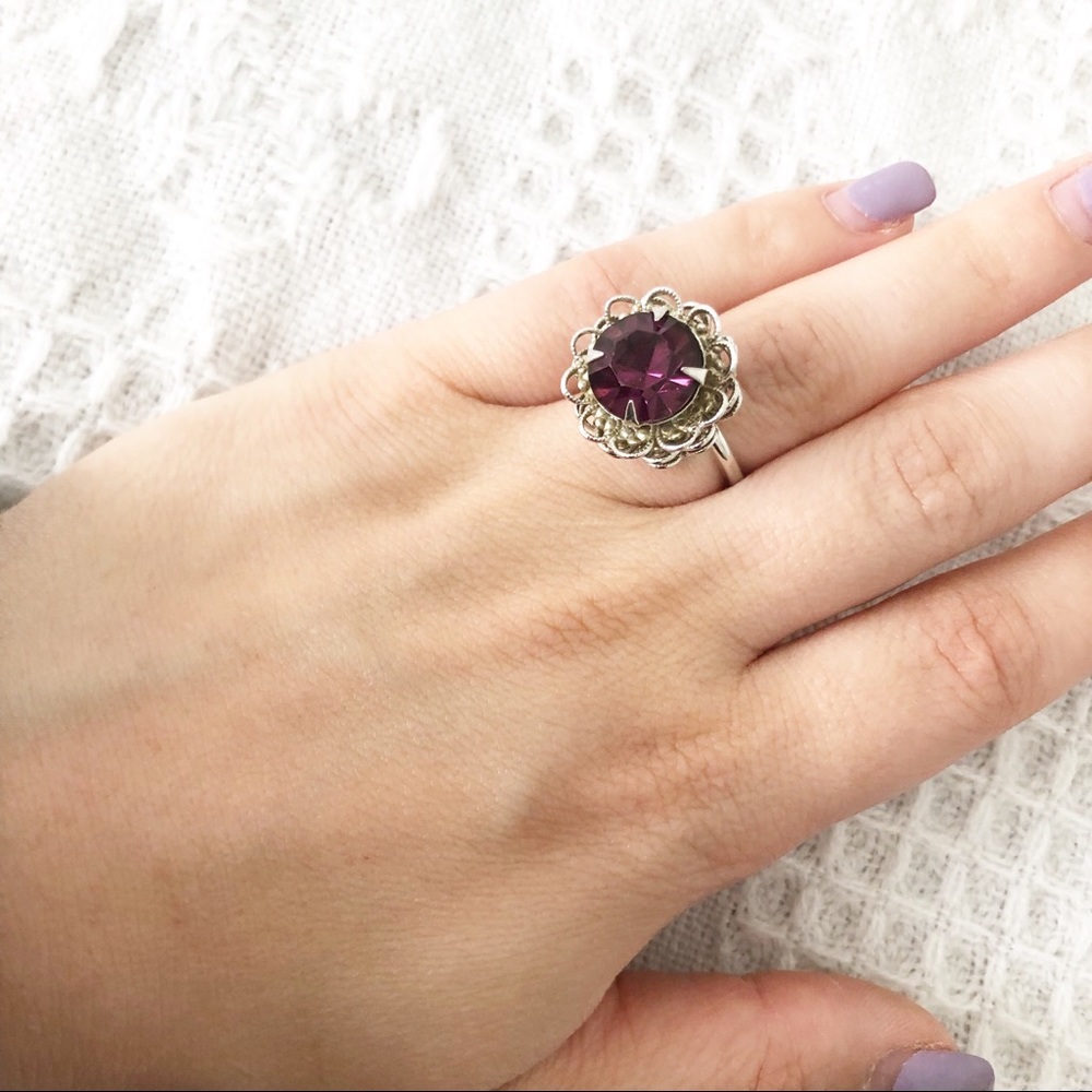 1970’s retro dress ring by Sarah Cox